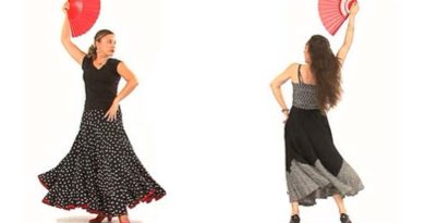 Academia enseña a bailar sevillanas guardando un metro y media de distancia